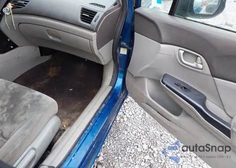 2012 Honda Civic Lx z USA, uszkodzony, nr VIN 2HGFB2F55CH510185